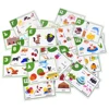 Kindergarten Enlightenment Early Learning Russian Alphabet Words Cards Cognitive Baby Development games for children Flashcard 6