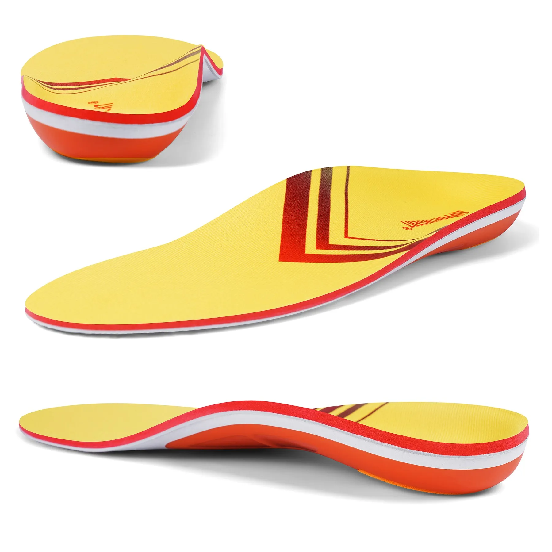 iFitna Orthopedic Sport Comfort Insole Plantar Fasciitis Relief High