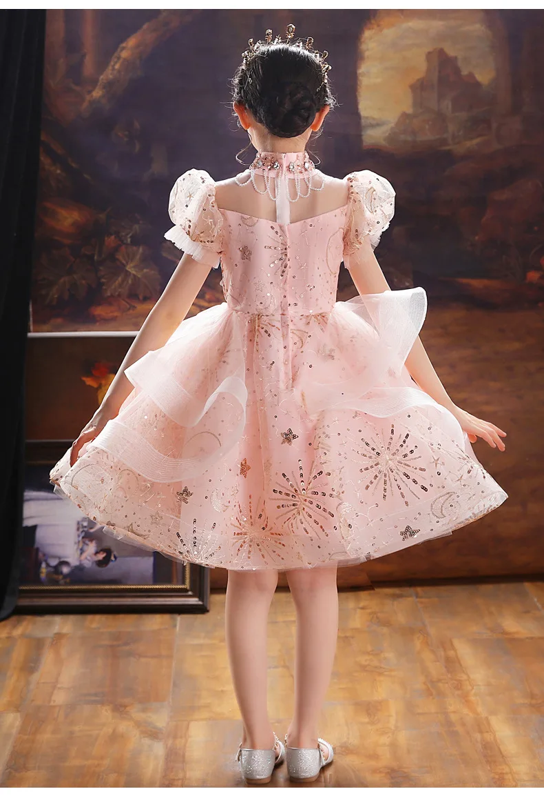 Elegant Pink Dress 7