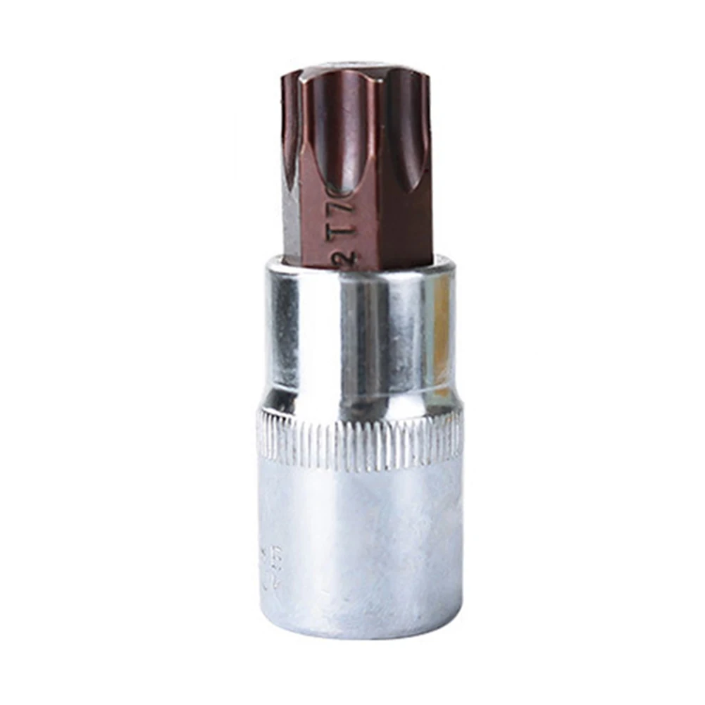 1pc T20-T70 Hex Kopf Schraubendreher Bit Torx Bit Steckdosen 1/2 zoll Steckschlüssel Schlitz Spitze Schraubendreher Bit Hand werkzeuge – Detail 26