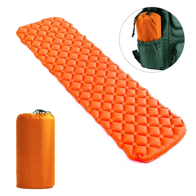 Almohadilla ultraligera para acampar, colchoneta inflable para para mochilero y senderismo, colchoneta para dormir, colchoneta para acampar|Estera de acampada| - AliExpress