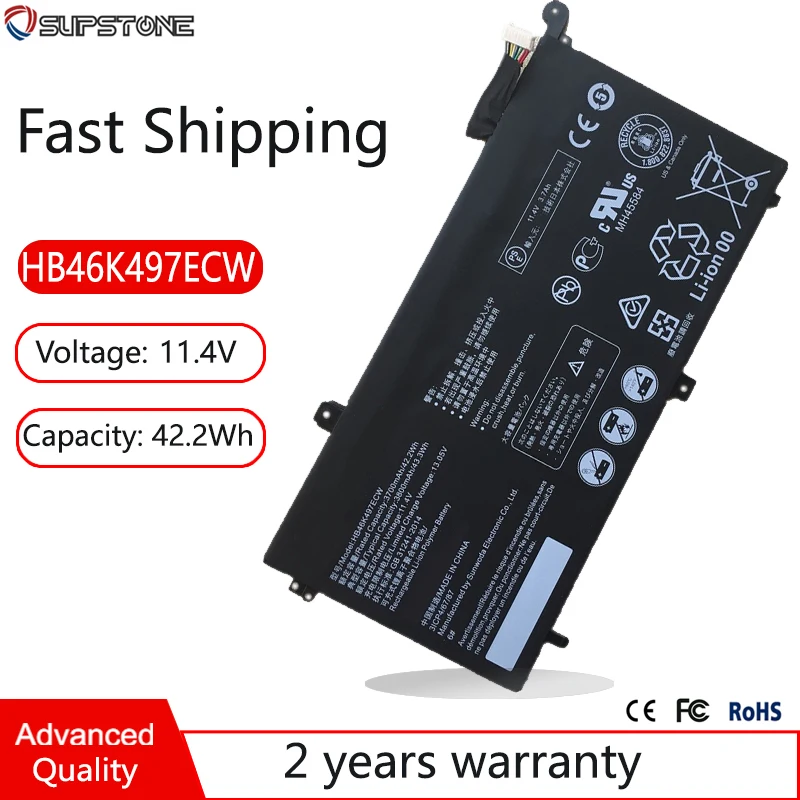 

New HB46K497ECW Laptop Battery For Huawei Matebook D 2018 PL-W09,PL-W19,PL-W29,MRC-W00,MRC-W50,MRC-W60,MRC-W70 MRC-W00