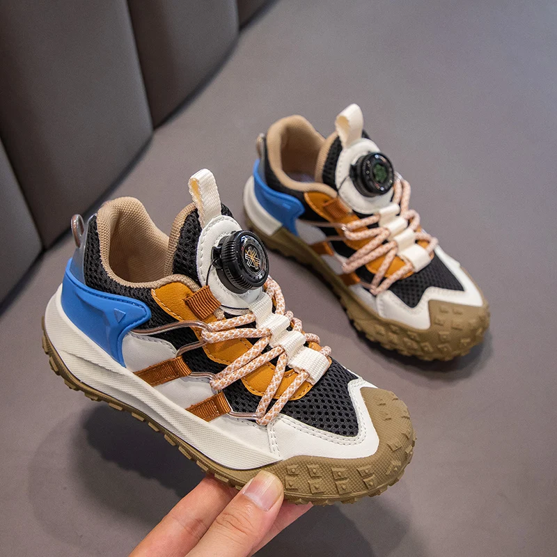 

Boys Girls Sneakers Lightweight Anti-Slip Breathable Mesh Comfort Unisex-Child Sports Running Walking Athletic Shoes for Kids