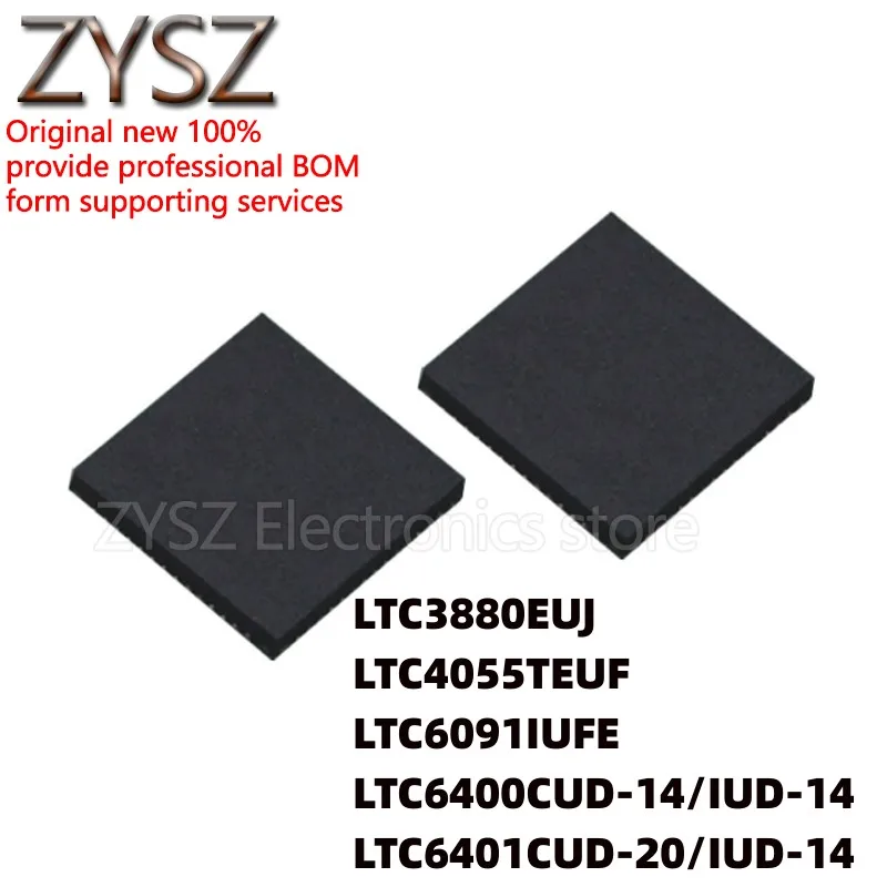 

5 шт. LTC3880EUJ/4055TEUF/6091IUFE/6400/6401CUD/IUD 14/20 QFN-16