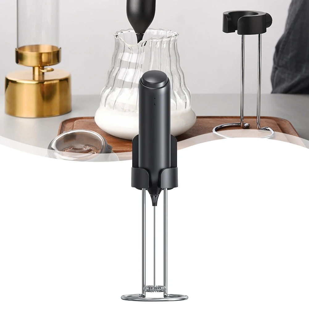 

Electric Coffee Mixer Milk Frothers Egg Eater Electric Milk Frother Wall-Mounted Handheld Rechargeable Electric Stirrer Kitchen