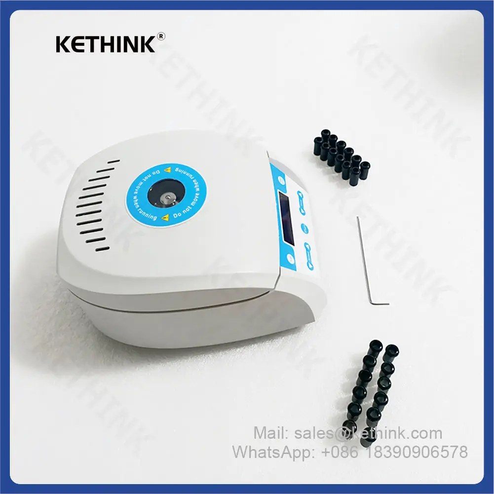 KETHINK KT-MC15K 휴대용 고속 실험실 원심분리기, 15000rpm, 12x5/2.0ml 원심분리기 튜브