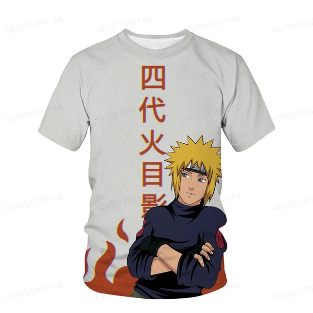 Naruto desenhos animados 3D imprimir t-shirt, camisa de manga curta Kakashi  para meninos e meninas, camisa infantil - AliExpress