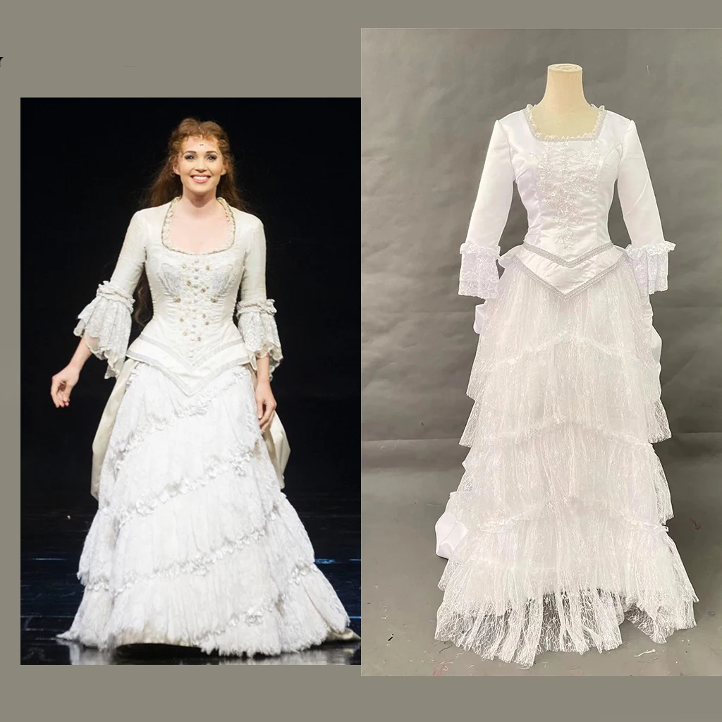white maxi dress for women Princesa White Lace Drop Waist Maxi Dress - XS Size - Women's Dresses