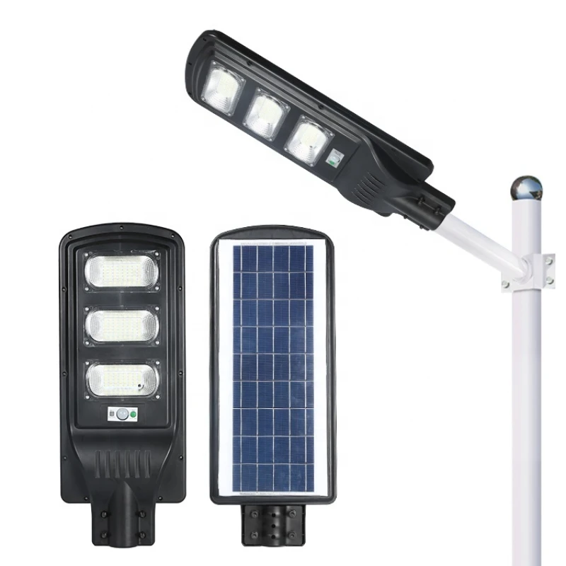 Impermeabile Ip65 Outdoor 50W 100W 150W 200W 250W 300W Solar Road Street Outdoor Light