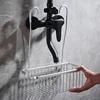 Space Aluminum Bathroom Shower Rack with Hanger, No Drilling Installation, Storage Basket, Shower Accessories Bathroom Shelf 5