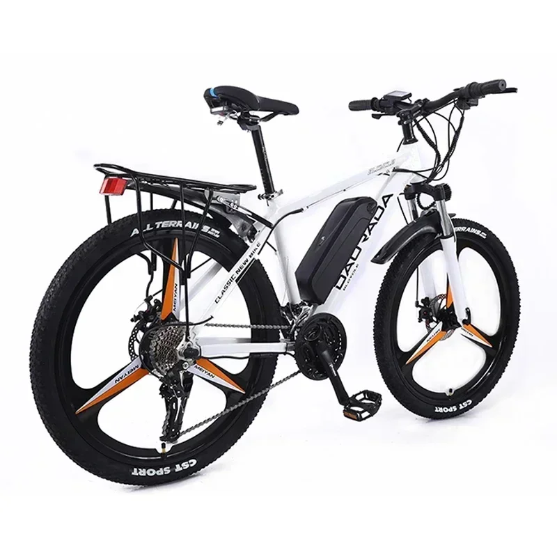 AKEZ 350W Brushless Motor All-Terrain Electric bicycle 48V 13AH lithium battery Snow Electric bike 26-inch Tire Urban Off E-Bike electric bike electric bicycle