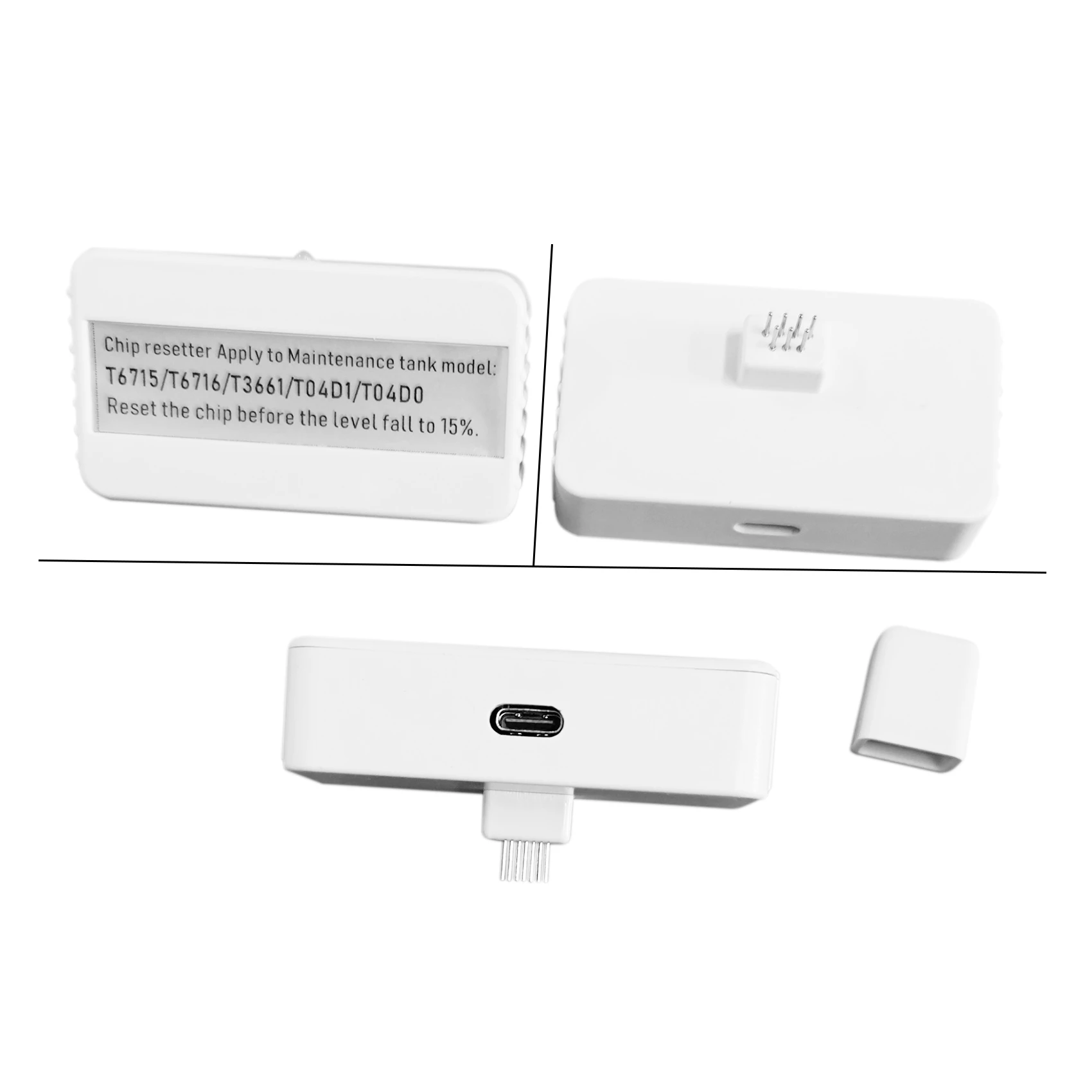 Epson WF-C5790/C5710/C5290/C5210 유지 보수 상자/폐잉크 탱크 디코더 리셋 T6716 디코더에 적합