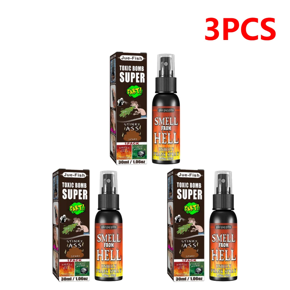 30ml Potent Stink Spray Smell From Hell Non Toxic Fart Bomb Prank Stuff  Hilarious Gag Fart Spray Extra Strong Spray Puant - AliExpress