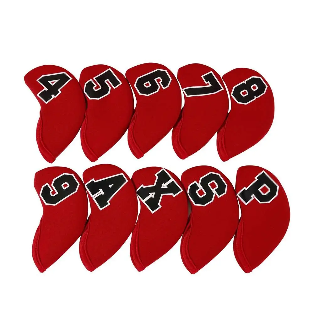 Description Picture 5 of itemProtector Protective Cover Golf Putter Accessories Protector Case Golf Iron Headcover Golf Iron Covers Set Golf Head Cover