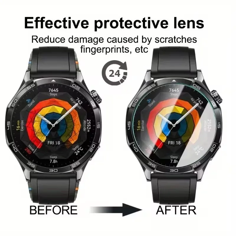 OnePlus Watch 3 강화 유리 안티 스크래치 보호 유리 필름 울트라 HD 보호 장치 액세서리 용 1-5PCS 화면 보호기