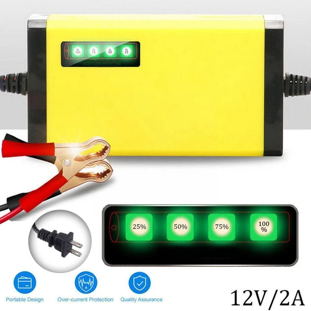 Chargeur de batterie de voiture avec affichage LED, automobile