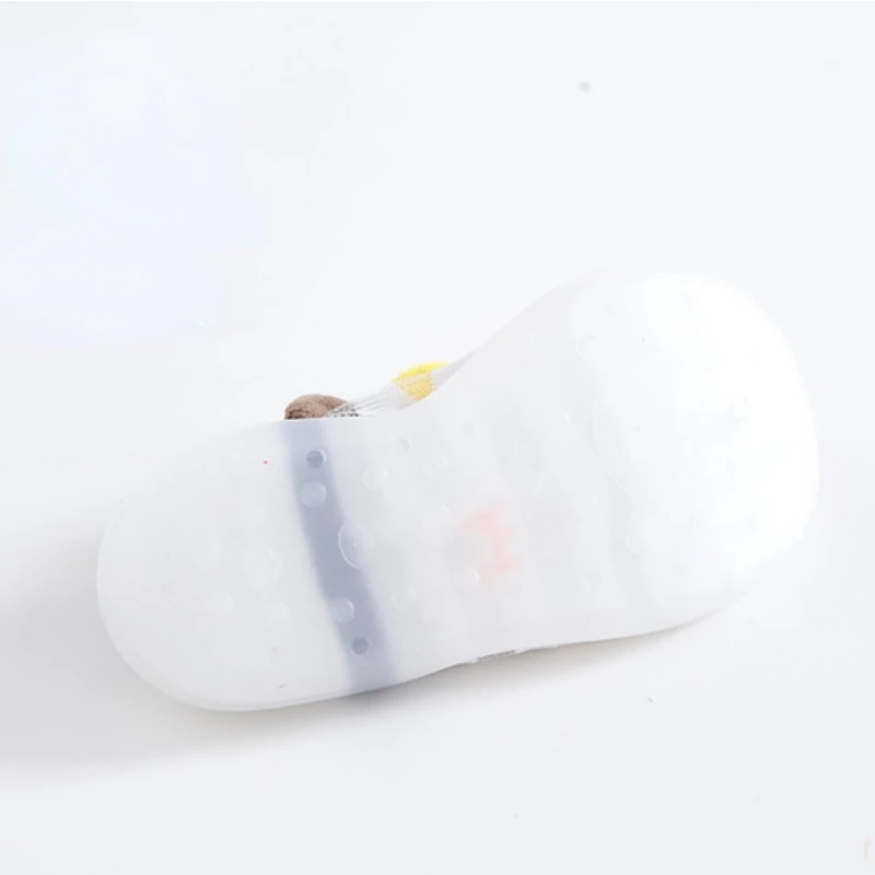 Children Baby First Walker Shoes Non-slip Newborn Baby Boy Girl Cotton Floor Socks Rubber Sole Cartoon Indoor Socks Infant Shoe