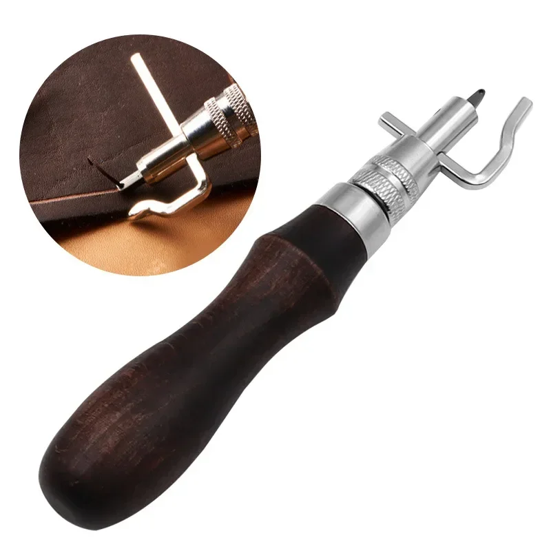 7 In 1 Adjustable Leathercraft Groover for DIY Handmade Leather Processing Slotting Stitching Tool Multi-purpose Hand Tools leather craft tool kit,leather craft tool,leather craft tools,leather tools