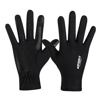 1 Pair Sports Gloves Useful Windproof Non-slip Sensitive Training Gloves for Daily Wear  Ridding Gloves  Unisex Outdoor Gloves