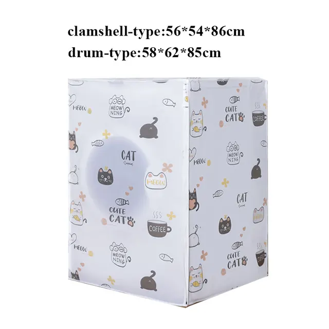 Stylish and waterproof washing machine cover