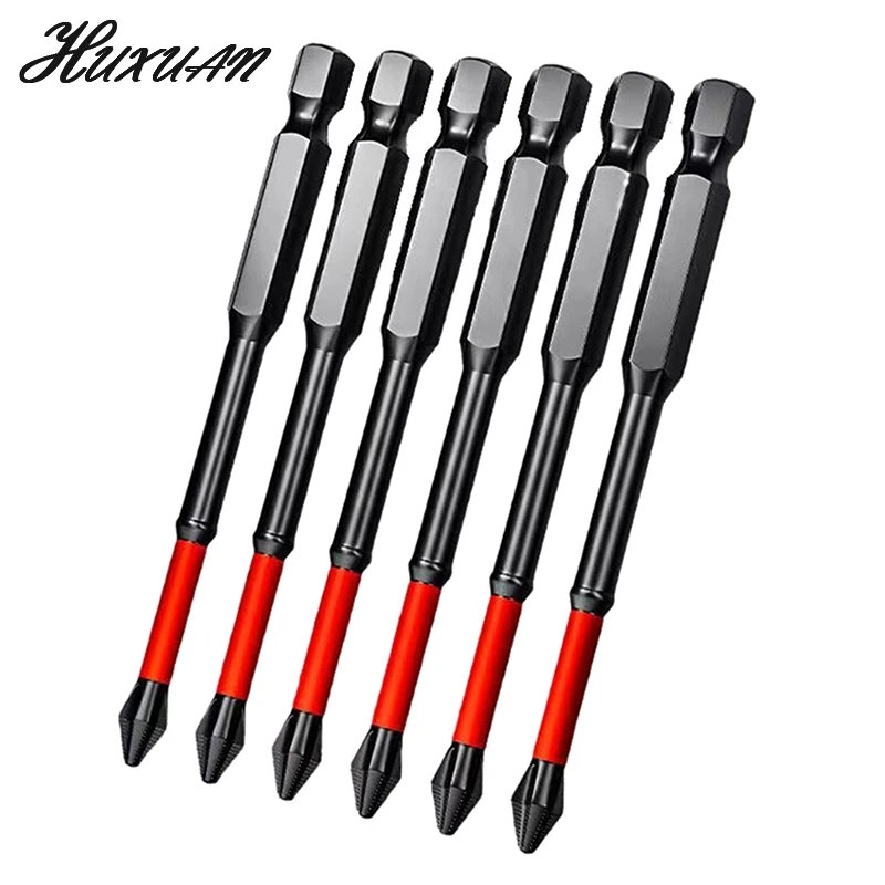 

1Pcs 25-150mm Waterproof Ph2 Screwdriver Bits Set Non-Slip Impact Batch Head Strong Magnetic Cross High Torque Hardness Screw