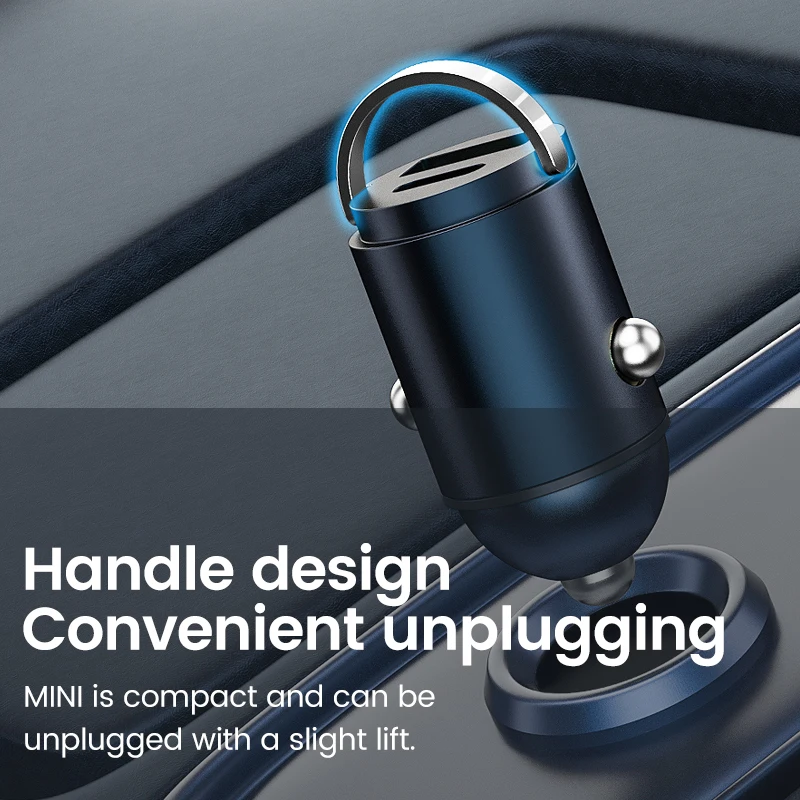 Car Phone Charger Adapter 120W USB Fast Charging for iPhone 15 Xiaomi Huawei Sumsung