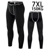 Plus 7XL 6XL 5XL 150KG Men's Compression Pants Male Tights Leggings For Running Training Sport Fitness Quick Dry Fit Joggings 1