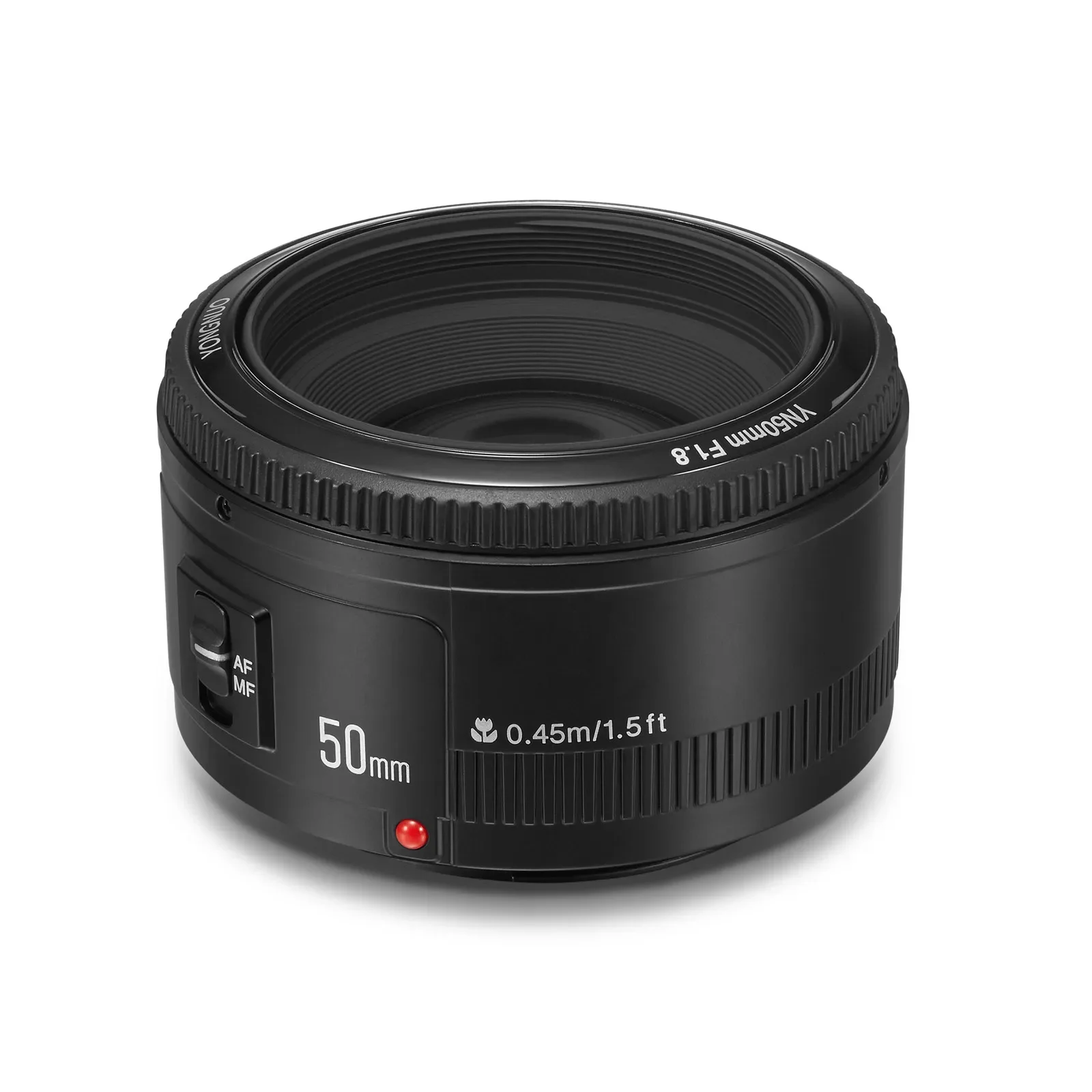 용누오 YN50mm F1.8 대구경 자동 초점 소형 카메라 렌즈, 캐논 EOS 70D 5D3 600D DSLR 카메라용 슈퍼 보케 효과 탑재