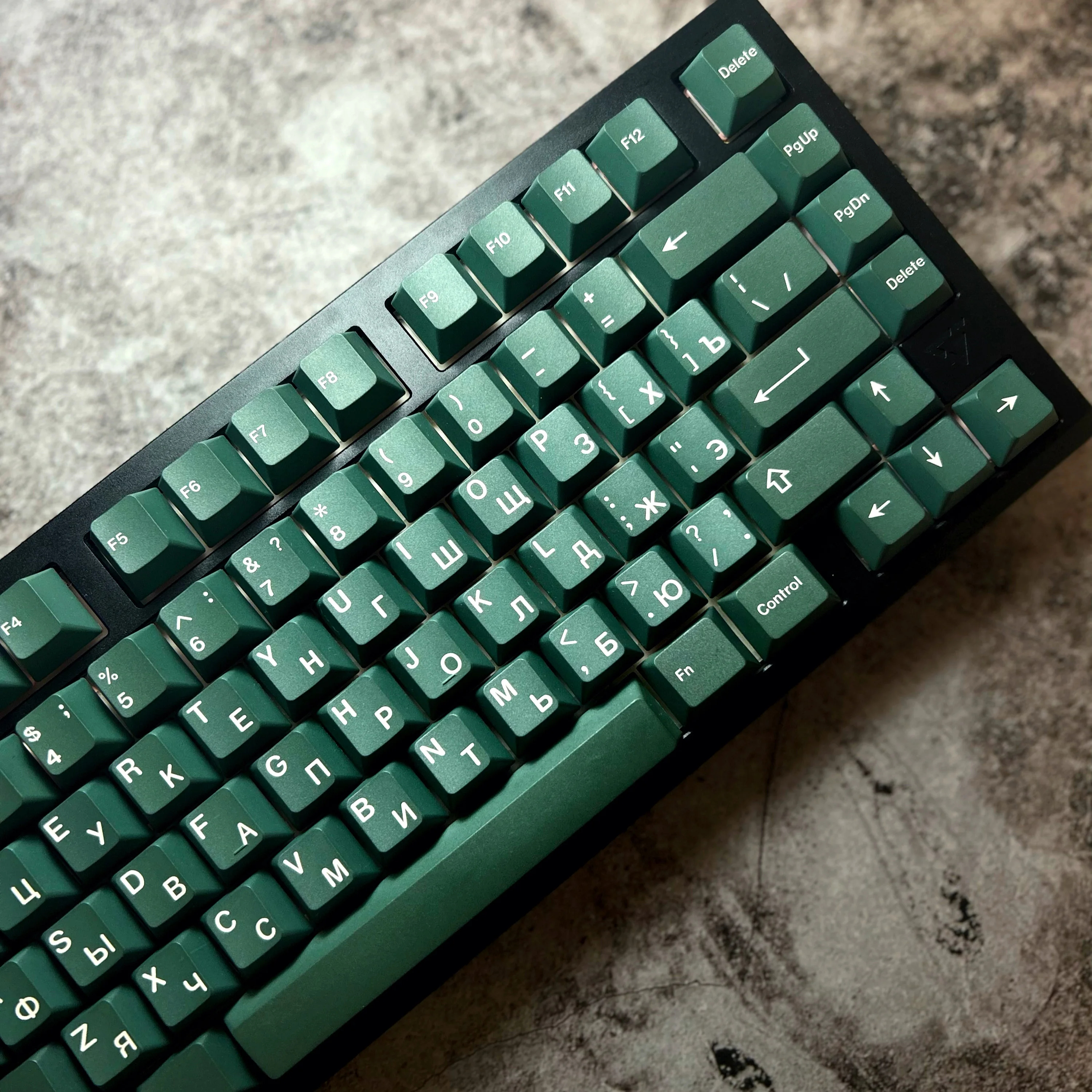 JTK 143 keys Emerald PBT keycaps cherry profile Dye Sublimation 