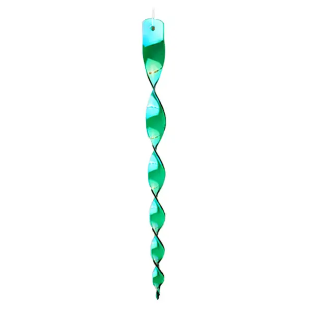 30 Cm-Es Fényvisszaverő Madárrátrák Lógó Madárriasztók Szél Spirális Rúd Flash Madár Ijesztő Kert Anti-Madár 1 Pc - Image 4