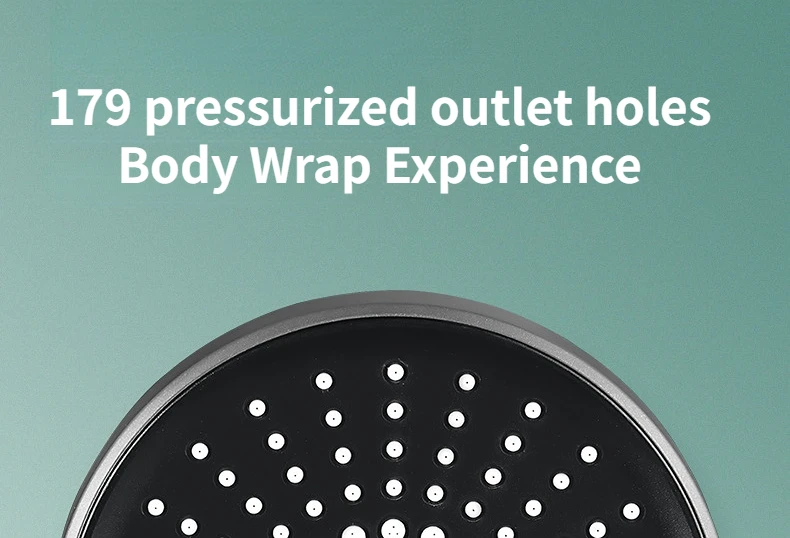 Xiaomi shower head with 5 adjustable modes highpressure shower with
