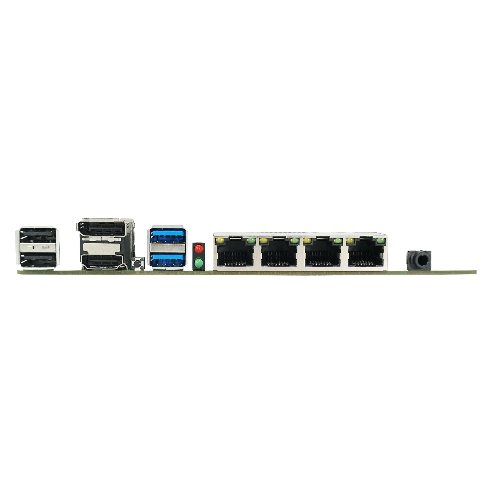 SZBOX 1264-NAS N100/N150 Motherboard 4*I226 2.5G LAN DDR5 4800MHz MAX Support 16G Dual Display M2 SSD NVMe/NGFF PCIe1X+6*SATA 6