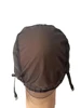 Brown Mechanism Wig Cap For Making Wigs With Adjustable Strap On The Back Weaving Cap Machine Made And Good Quality Material 2