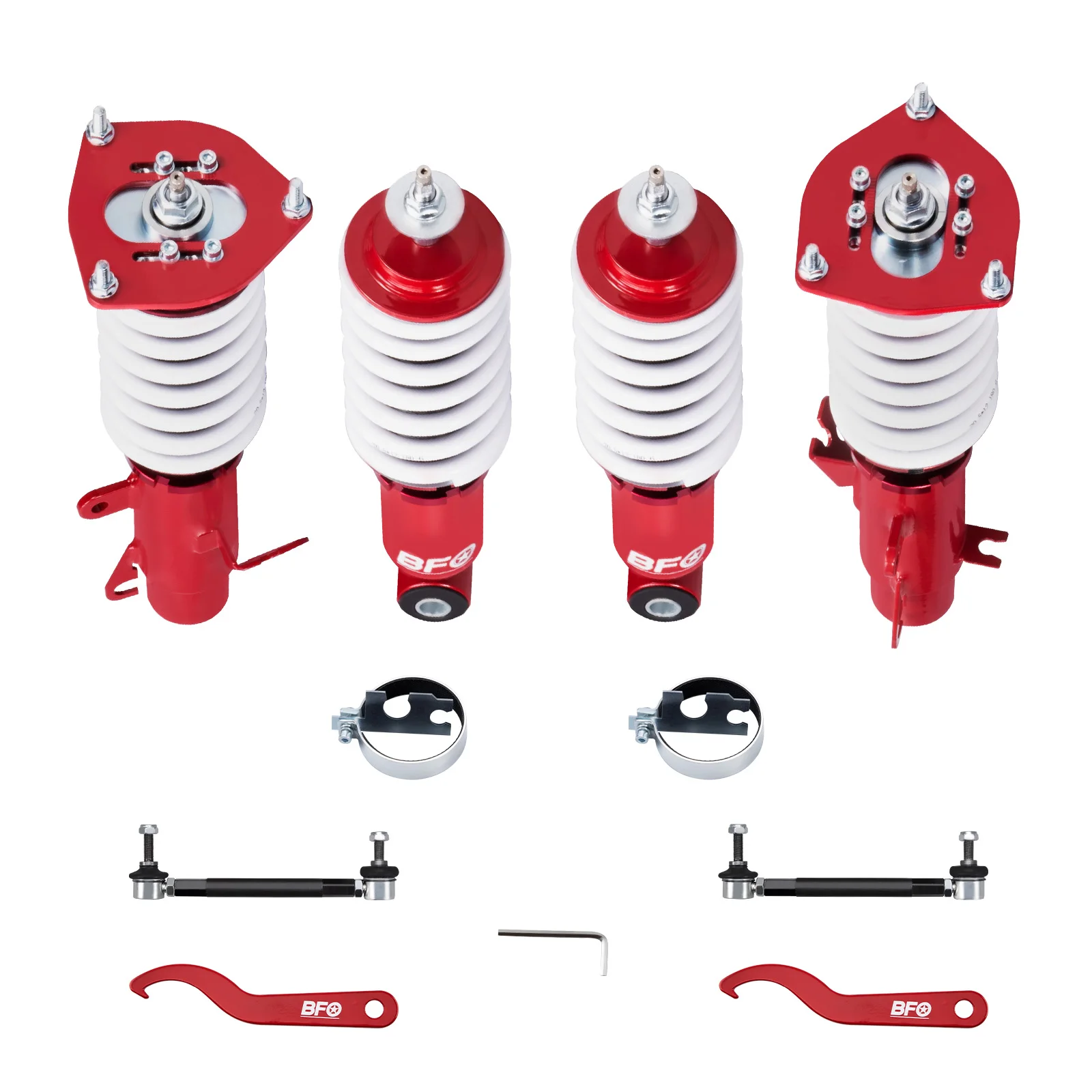 

BFO Coilover 24 Way Damper Suspension Kit For Mini Cooper R56 07-13 Coil Springs & Struts Front Rear