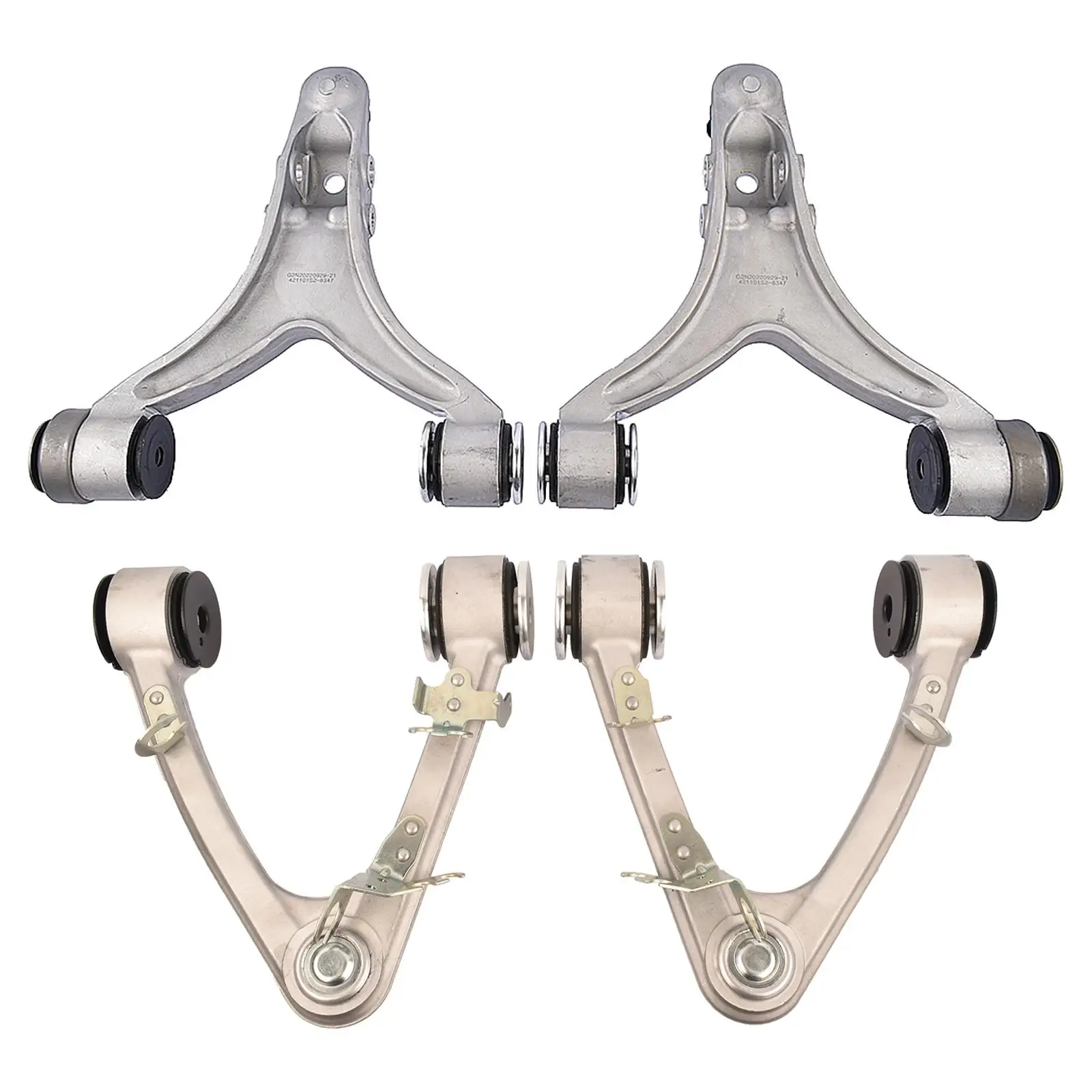 

AP01 980139893 4* Front Lower + Upper Control Arms For Maserati GranTurismo 4.2 4.7 2005-2018 980139894