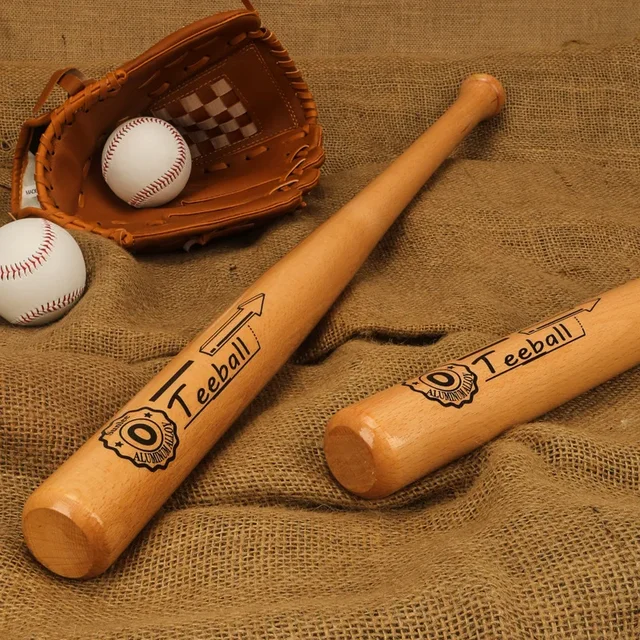 21 inch Solid Wood Baseball Bat 1