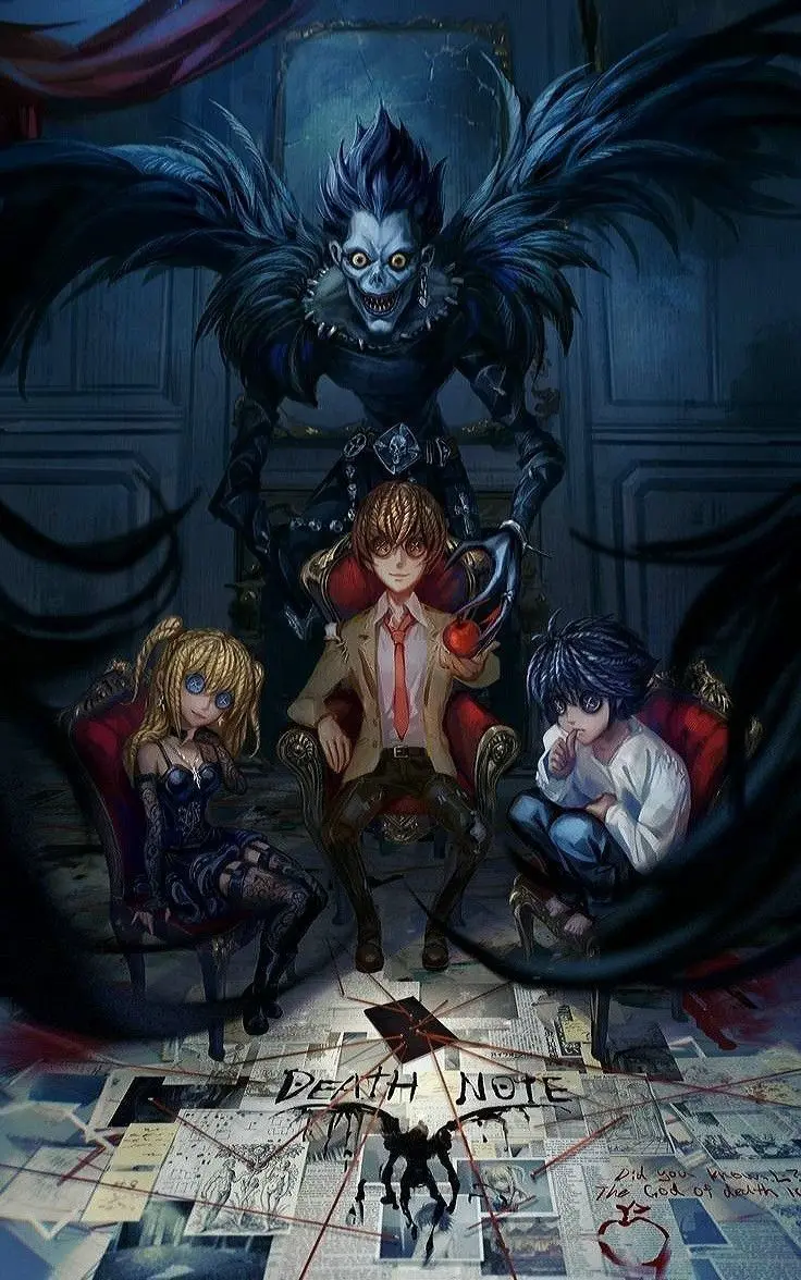 Japanese Anime Suspense Poster - HD High Quality Cool Wall Art Canvas Painting