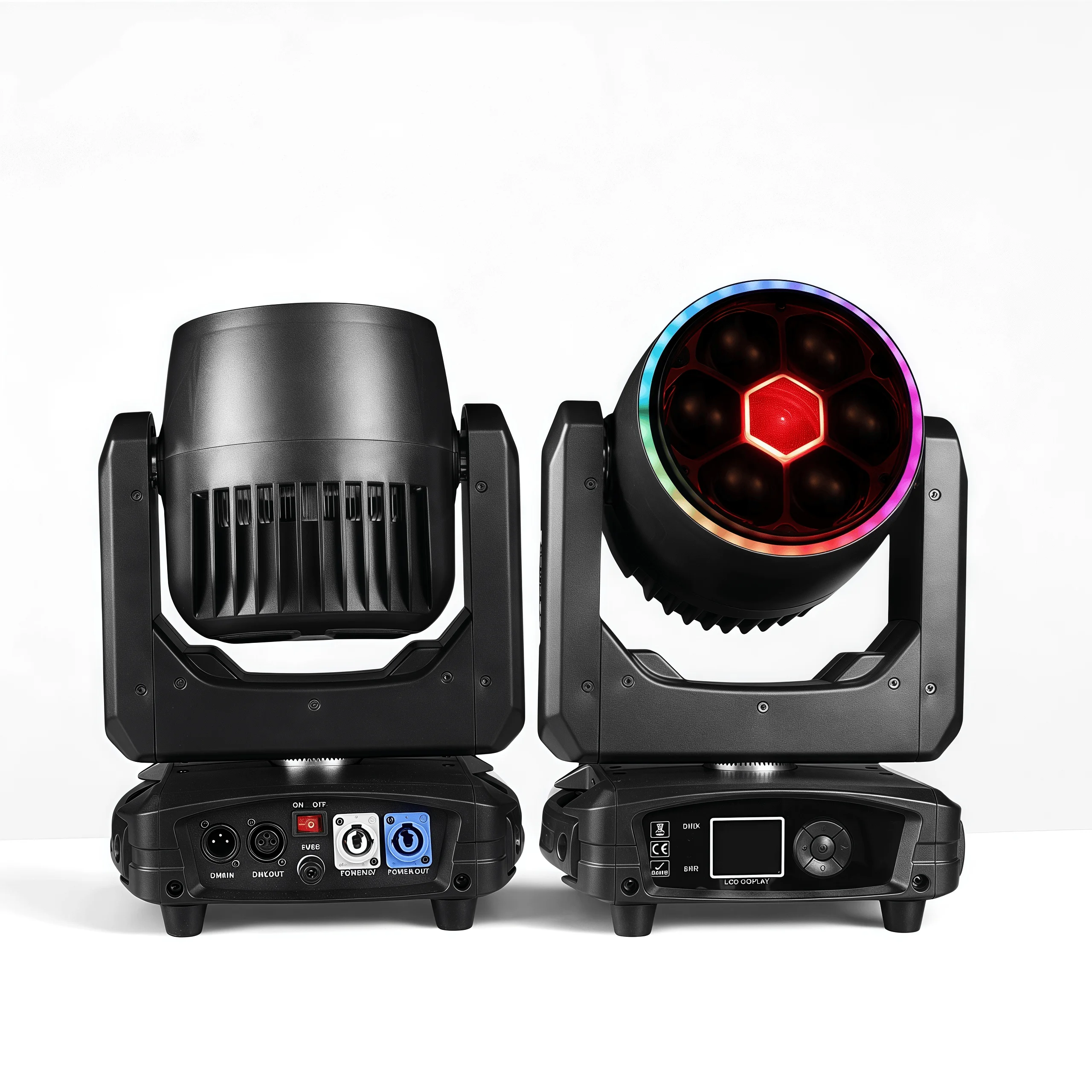 150W ムービングヘッド LED スポットビーム RGBW ウォッシュ Amazon | SEBRUANC 150W ムービングヘッド LED スポットビーム