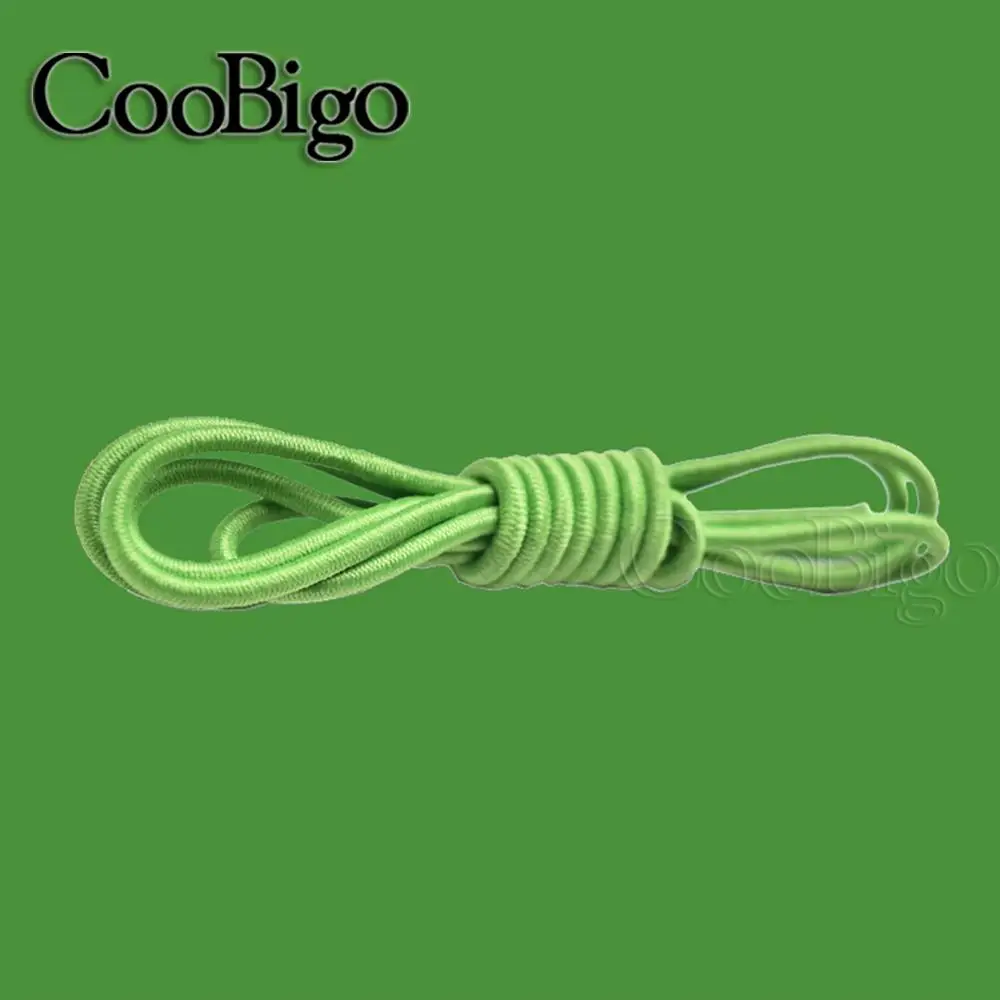 Durable Round Elastic Bungee Shock Cord - 5 Meters, Multi-Thickness