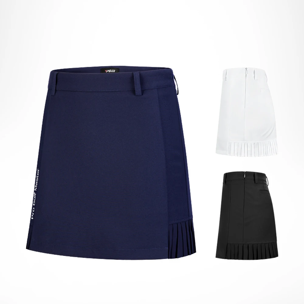 PGM Women Golf Short Skirt Female Summer Breathable Sports Elasticity Wear Anti-exposure Pleated Skirts Lady Leisure Versatile