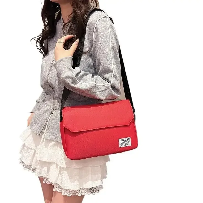 Fashion Simple Shoulder Bag New Large-capacity Portable Versatile Crossbody Bag Outdoor Sports Business Trip Messenger Bag