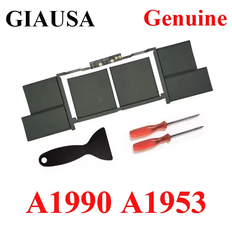 CYDZ® A1953 Laptop Battery Replacement for Apple MacBook Pro 15 inch Touch Bar A1990(EMC 3215) A1990(EMC 3359) (mid 2018 2019 version) BTO CTO MV902LL/A MV912LL/A MV922LL/A MV932LL/A MV932LL/A MV932LL