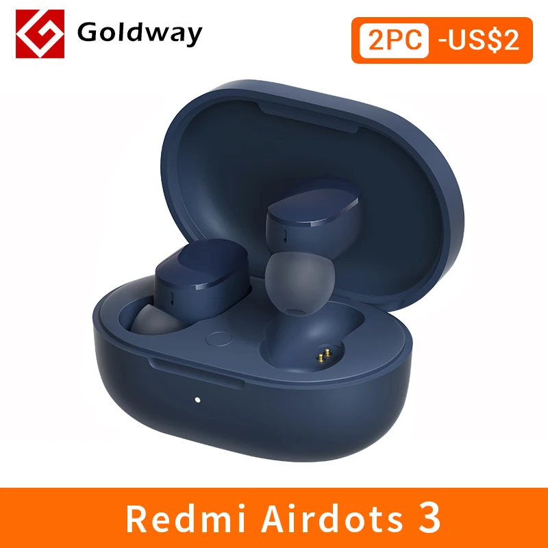 

Xiaomi Redmi AirDots 3 TWS Mi True Wireless Bluetooth 5.2 Earphone Auto Link Qualcomm Chip Touch Control Apt-X Adaptive Headset