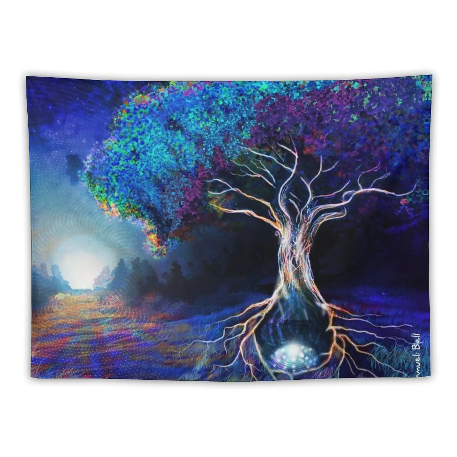 

Tree Of Life - Tapestry Anime Decor Aesthetic Room Decorations Things To The Room Tapete For The Wall Tapestry