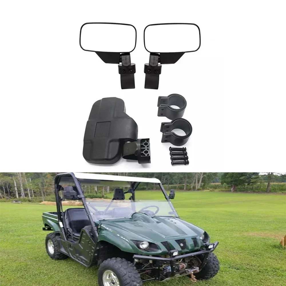 

UTV Rearview Mirror Shockproof Side Mirror Accessories 1.75" 2" For Polaris RZR 800 900 1000 for Yamaha
