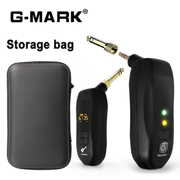 무선 기타 시스템 G-MARK, GD10 오디오 디지털 송신기, 리시버 충전식 밴드, DJ 무대 악기 녹음