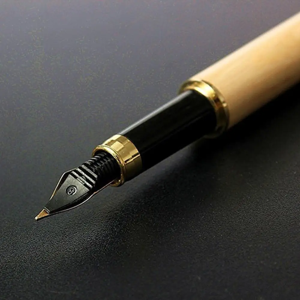 Fountain Pen Wood Fluent Writing Student Teacher Birthday Business Gift