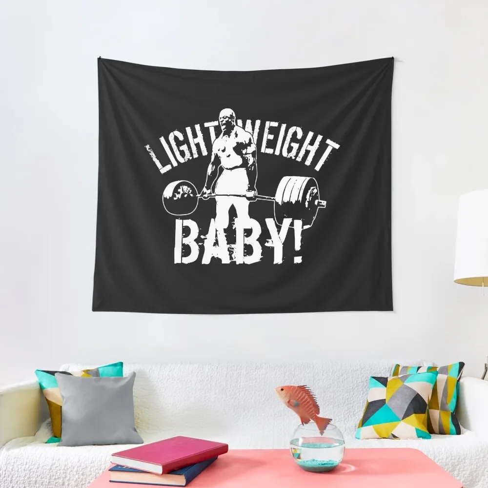 

Light Weight Baby Muscle Lightweight Ronnie Coleman Nareia Koemno Tapestry Kawaii Room Decor Wall Decoration Items Tapestry