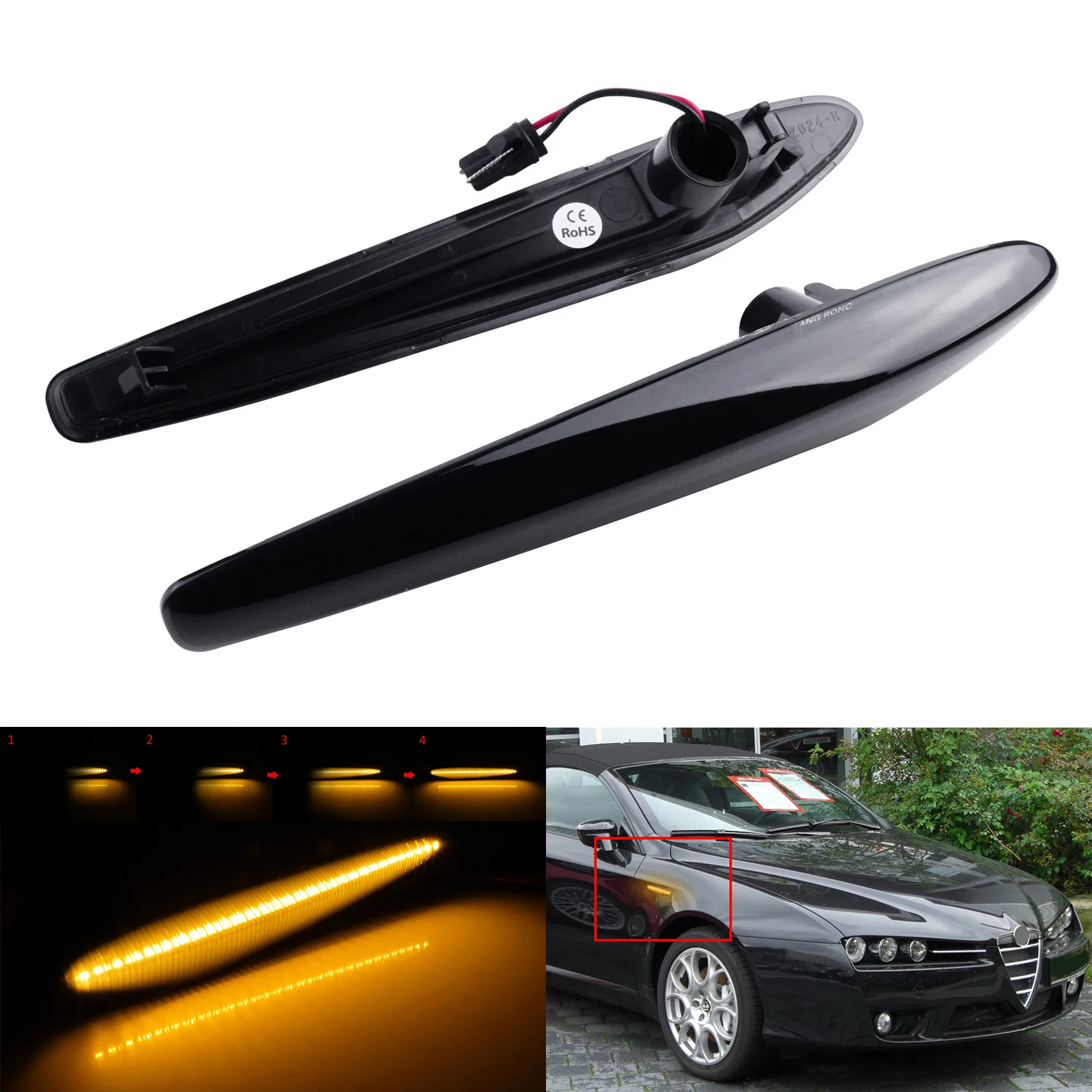 Specchio Laterale Con Indicatori Di Direzione Dinamici | BMW