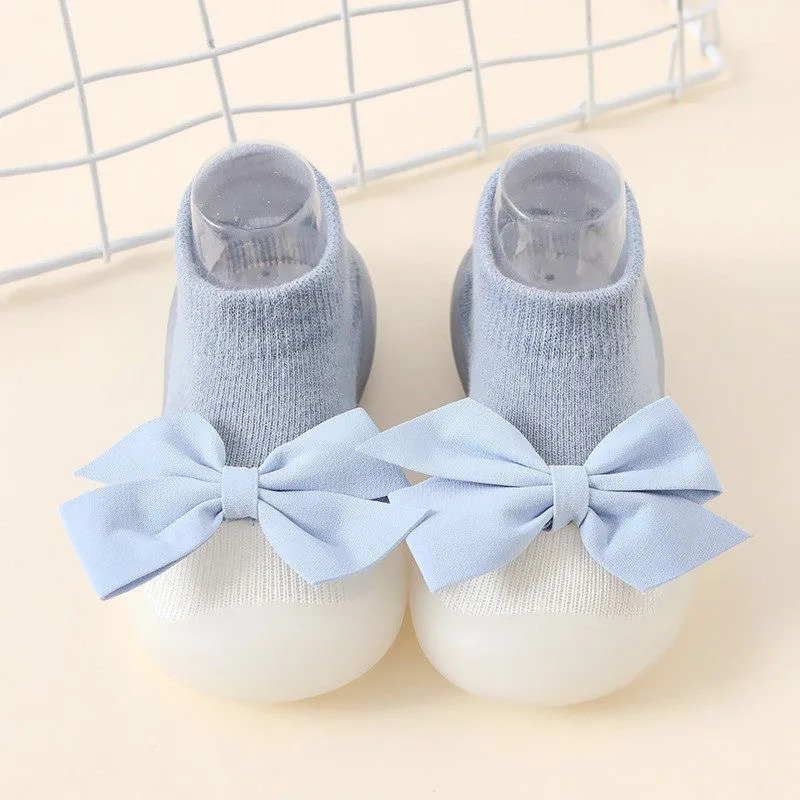 Summer New Combed Cotton Anti slip and Breathable Children's Soft Sole Shoes Baby Walking Shoes Mesh Faced Baby Floor Socks 3